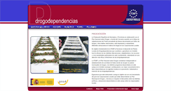 Desktop Screenshot of drogodependencias.femp.es