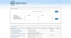 Desktop Screenshot of documentos.femp.es