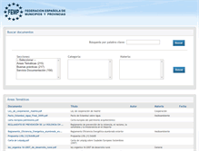 Tablet Screenshot of documentos.femp.es
